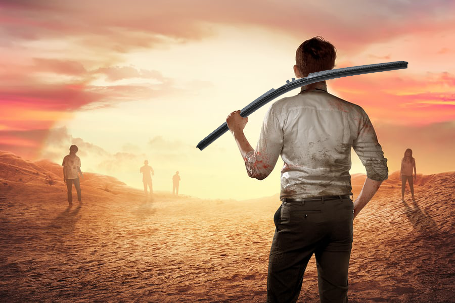 10 Ways to Use a Windshield Wiper During the Zombie Apocalypse - ClixAuto