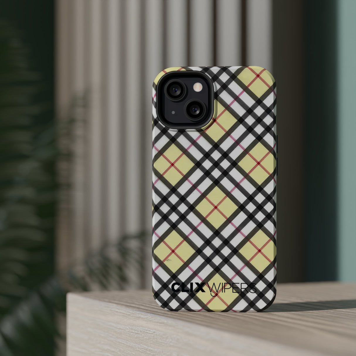 Plaid MagSafe iPhone Case - ClixAuto