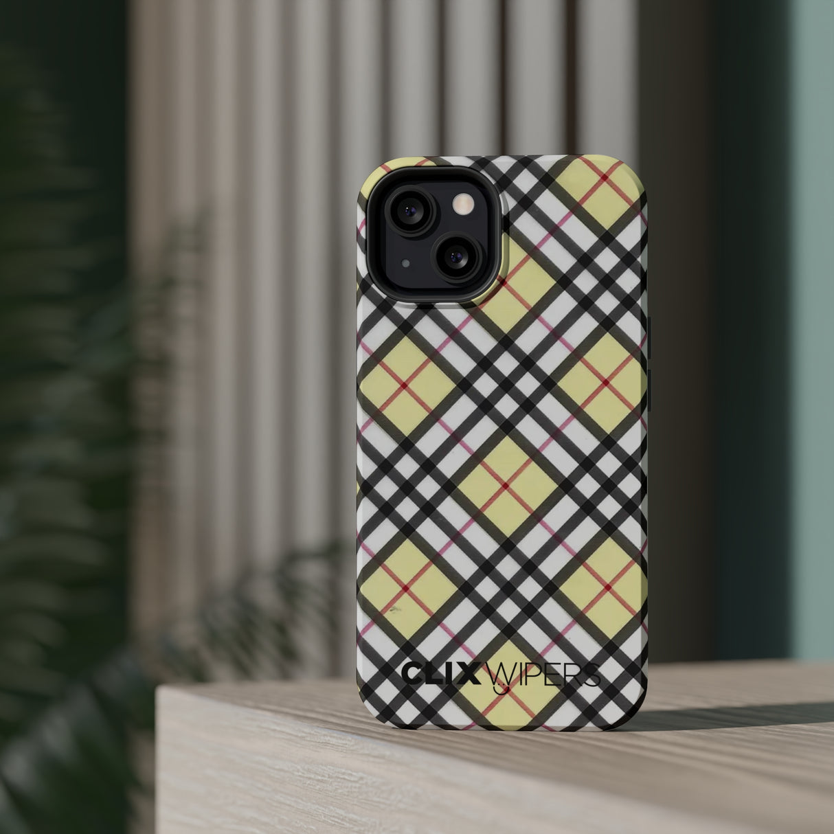 Plaid MagSafe iPhone Case - ClixAuto