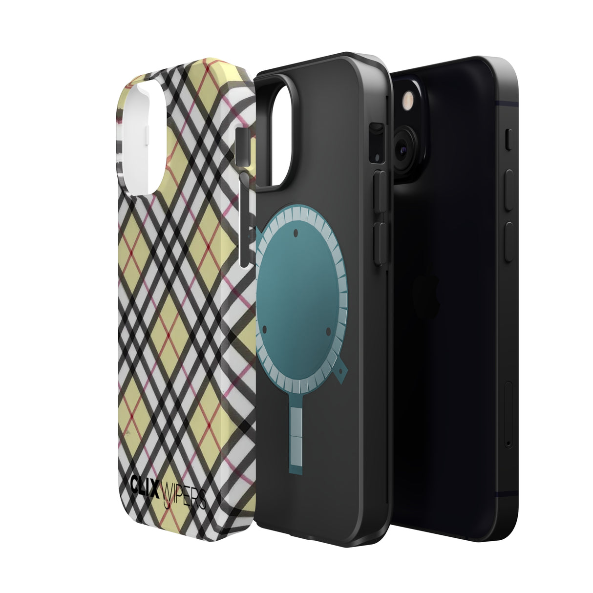 Plaid MagSafe iPhone Case - ClixAuto