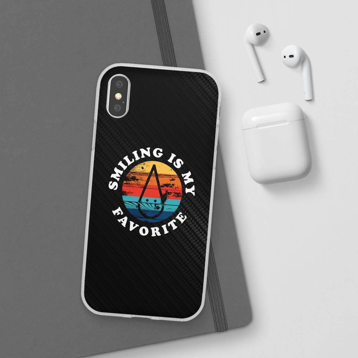 "Smiling Is My Favorite" Flexi Phone Case - ClixAuto