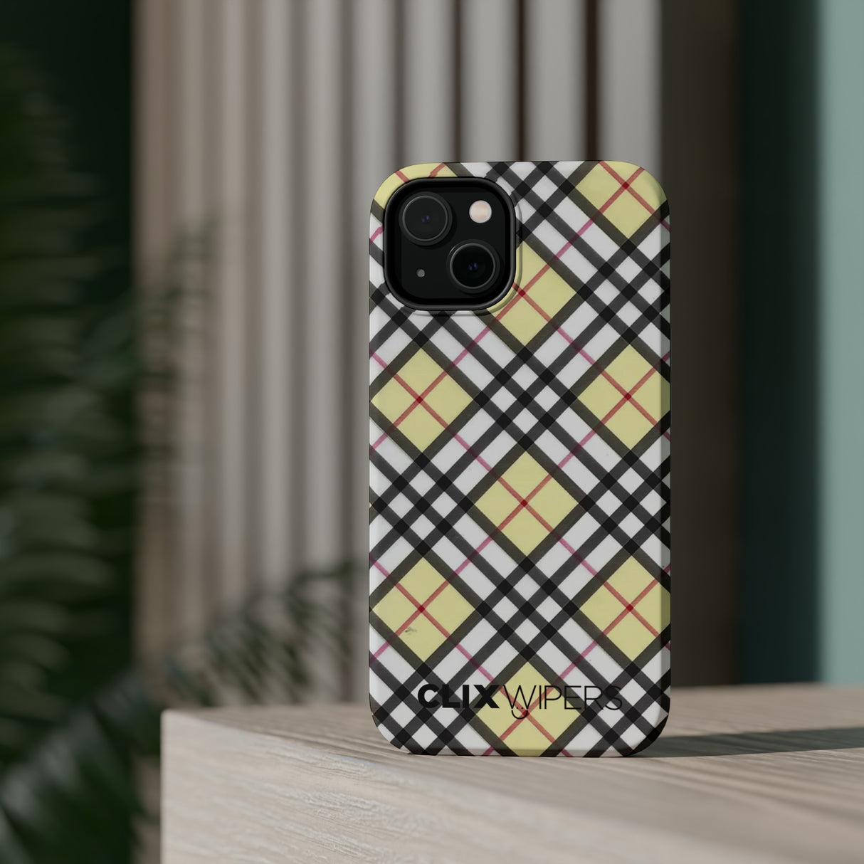 Plaid MagSafe iPhone Case - ClixAuto