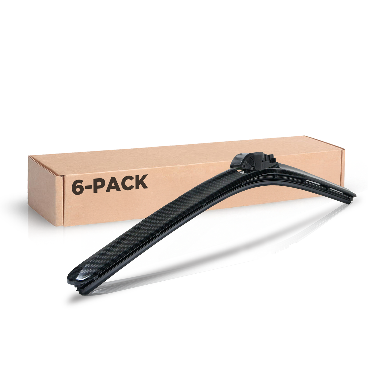 Acabado de fibra de carbono CLIX - Limpiaparabrisas simple