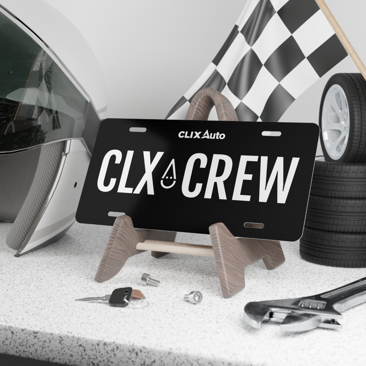 Clix Crew Vanity Plate