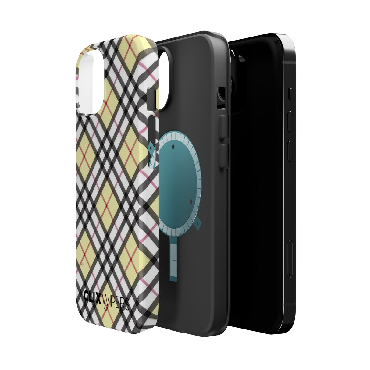 Plaid MagSafe iPhone Case - ClixAuto