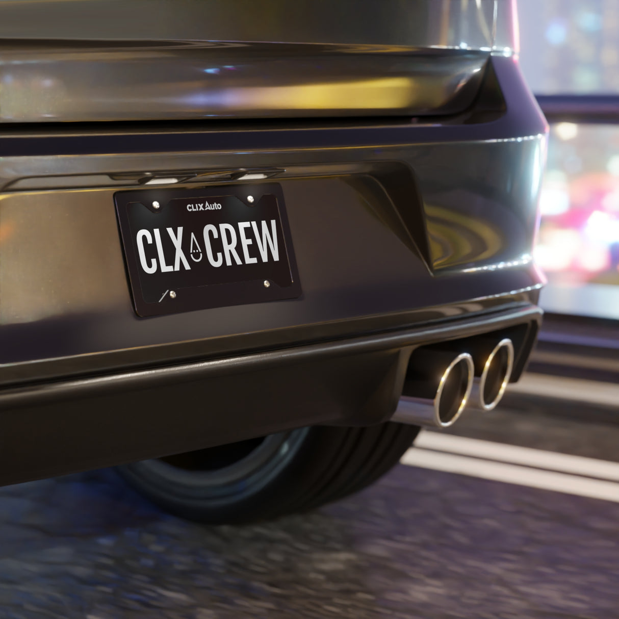 Clix Crew Vanity Plate - ClixAuto