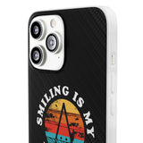 "Smiling Is My Favorite" Flexi Phone Case