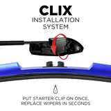 ClixWipers 28in and 16in Windshield Wiper Blade Set