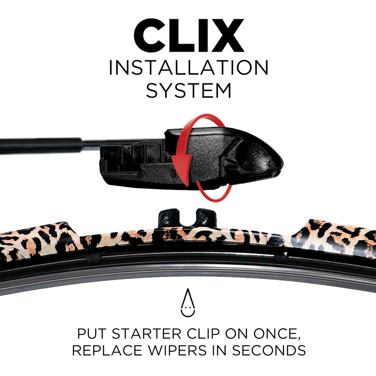 ClixWipers 16in and 16in Windshield Wiper Blade Set