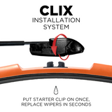 ClixWipers 16in and 14in and 14in Windshield Wiper Blade Set