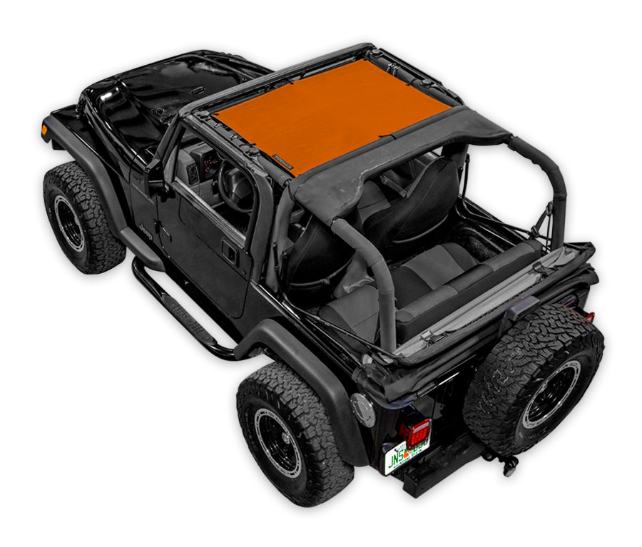 Jeep Wrangler TJ Solid Color Shade Top(1997-2006)