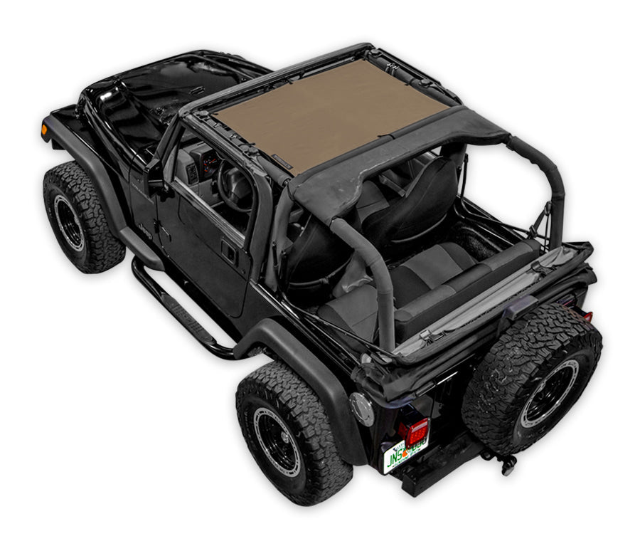 Jeep Wrangler TJ Solid Color Shade Top(1997-2006)
