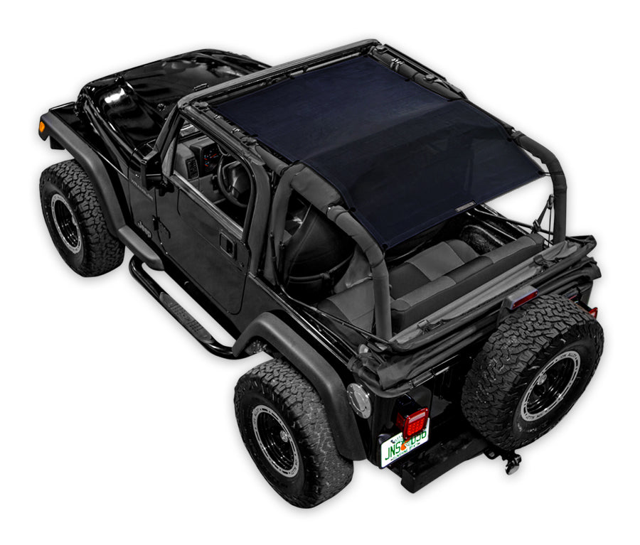 Jeep Wrangler TJ Solid Color Shade Top(1997-2006)