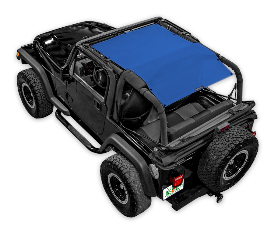 Jeep Wrangler TJ Solid Color Shade Top(1997-2006)