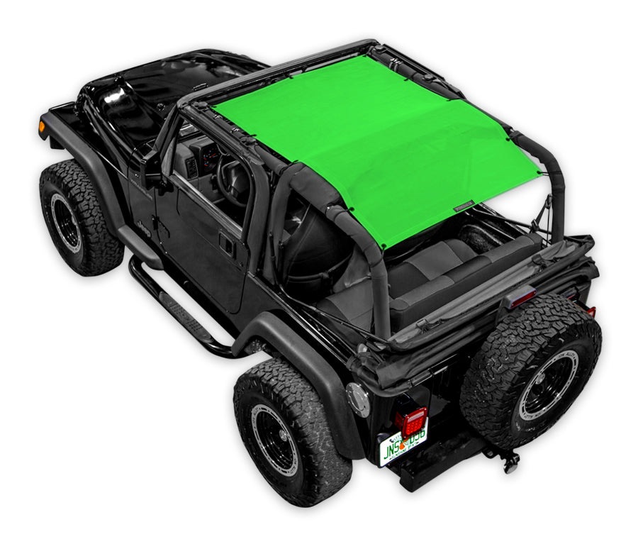 Jeep Wrangler TJ Solid Color Shade Top(1997-2006)