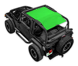 Jeep Wrangler TJ Solid Color Shade Top(1997-2006)