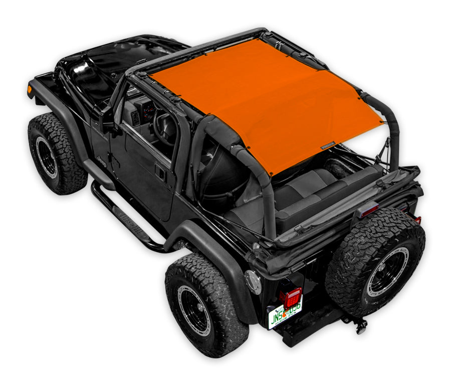 Jeep Wrangler TJ Solid Color Shade Top(1997-2006)