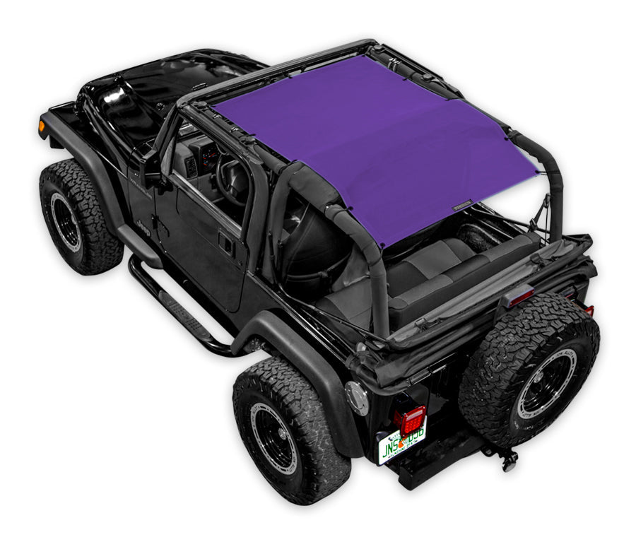 Jeep Wrangler TJ Solid Color Shade Top(1997-2006)