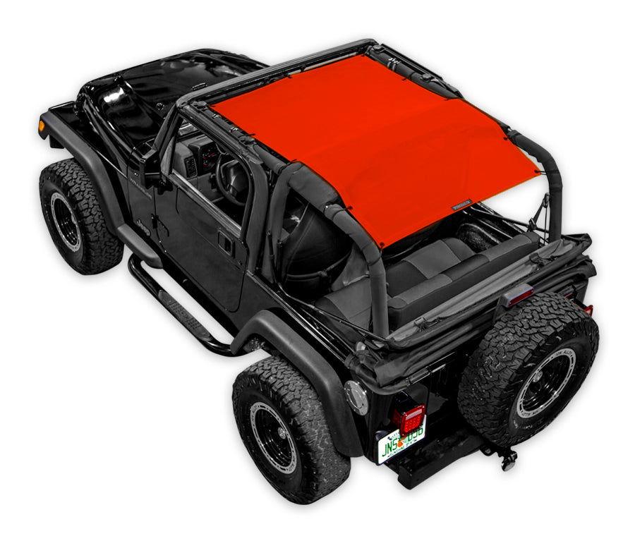 Jeep Wrangler TJ Solid Color Shade Top(1997-2006)
