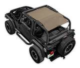 Jeep Wrangler TJ Solid Color Shade Top(1997-2006)
