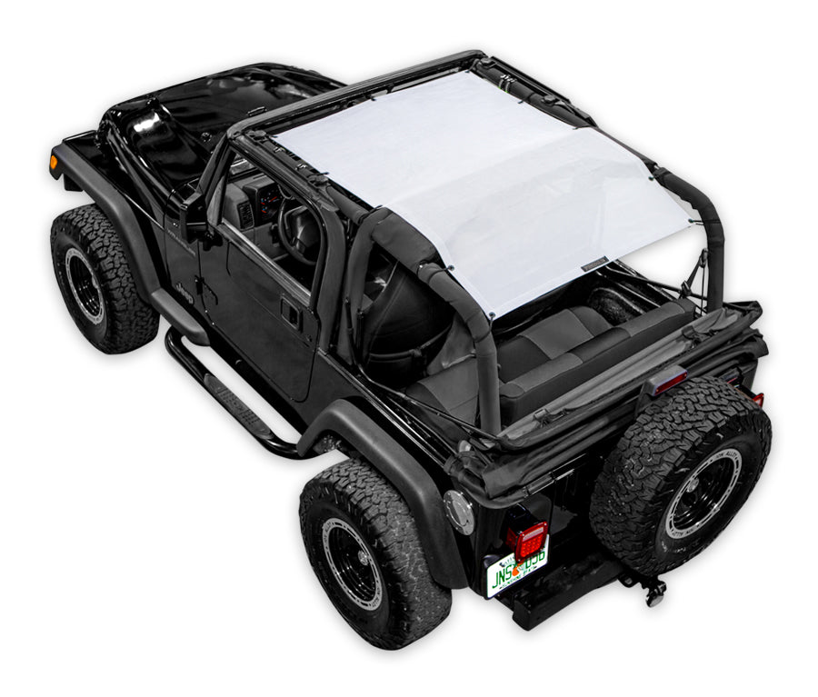 Jeep Wrangler TJ Solid Color Shade Top(1997-2006)
