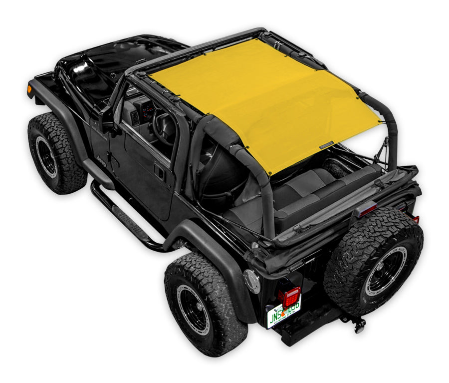 Jeep Wrangler TJ Solid Color Shade Top(1997-2006)