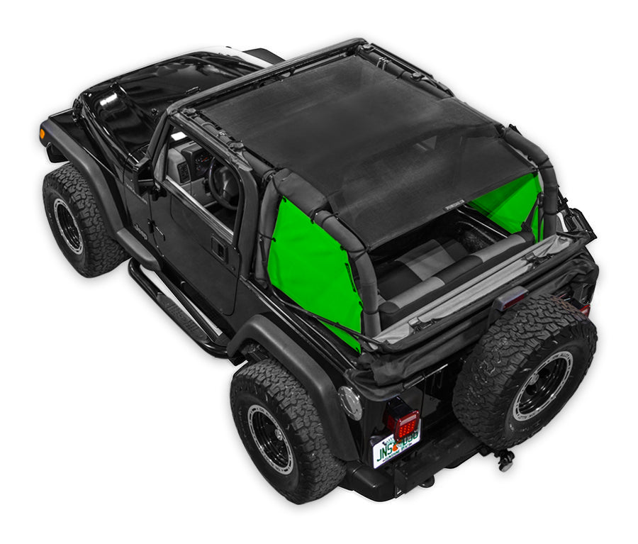 Jeep Wrangler TJ Solid Color Shade Top(1997-2006)