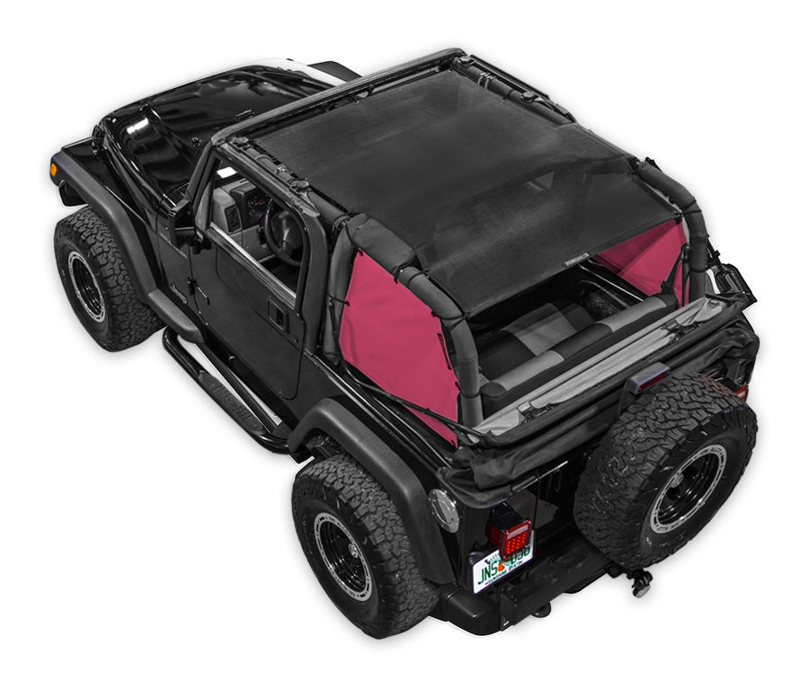 Jeep Wrangler TJ Solid Color Shade Top(1997-2006)