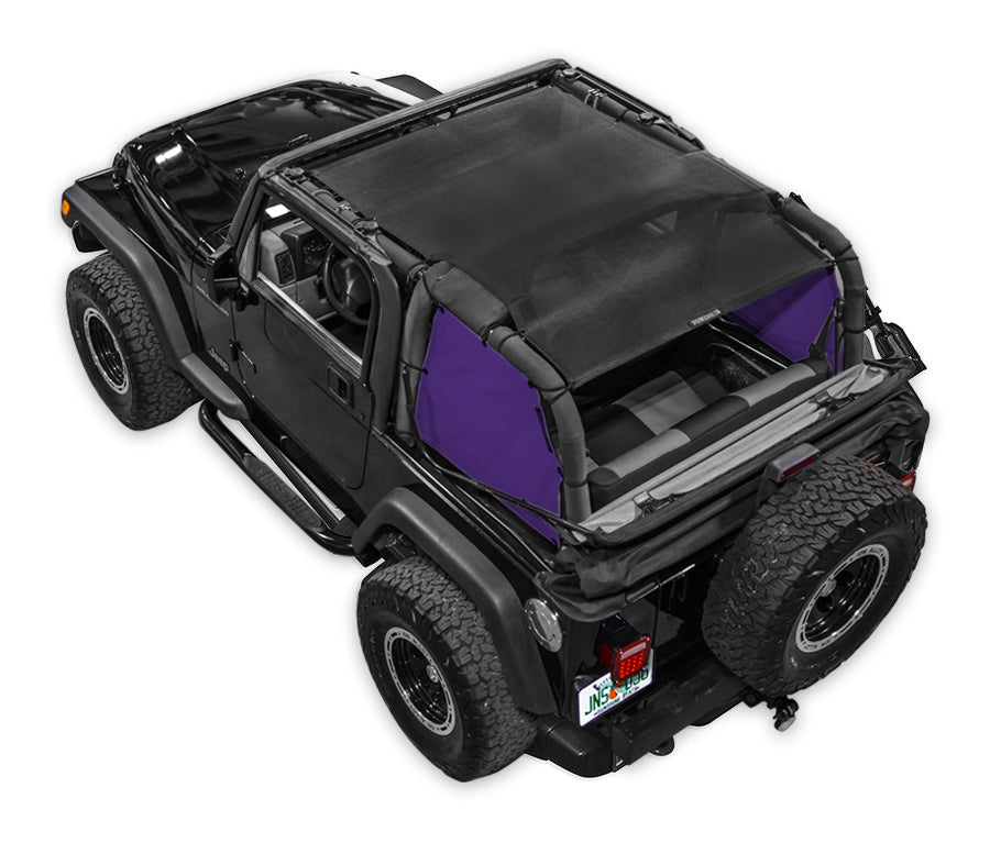 Jeep Wrangler TJ Solid Color Shade Top(1997-2006)