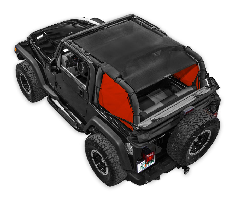 Jeep Wrangler TJ Solid Color Shade Top(1997-2006)