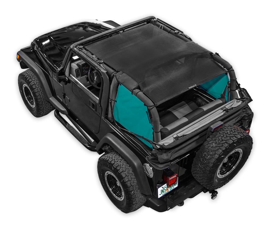 Jeep Wrangler TJ Solid Color Shade Top(1997-2006)
