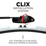 ClixWipers 28in and 26in Windshield Wiper Blade Set